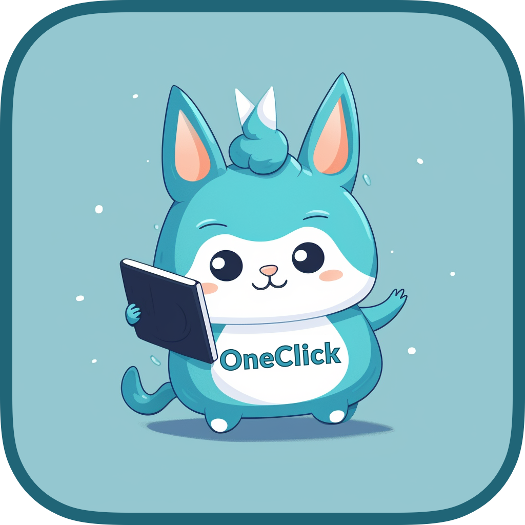 OneClick mascot